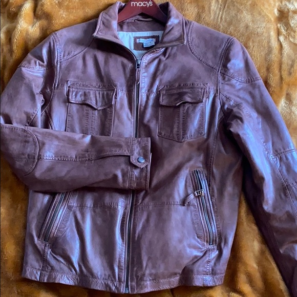 Lamb Leather Carbon 2 Cobalt Jacket 